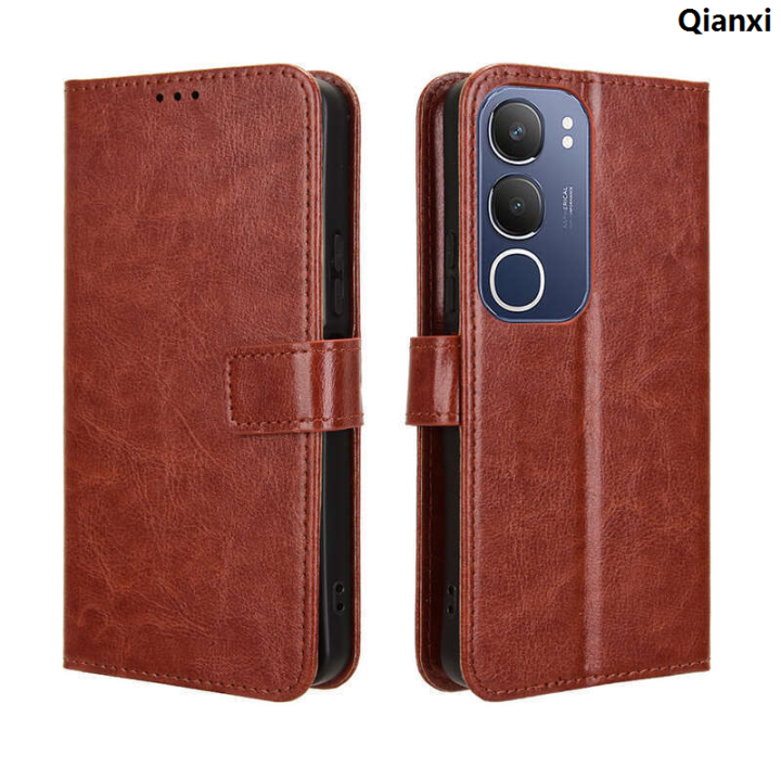 Qianxi%E3%80%902025%20Version%E3%80%91%20PU%20Back%20Cover%20Casing%20For%20Vivo%20Y19S%20Y%2019S%204G%20Phone%20Case%20-%20Image%209