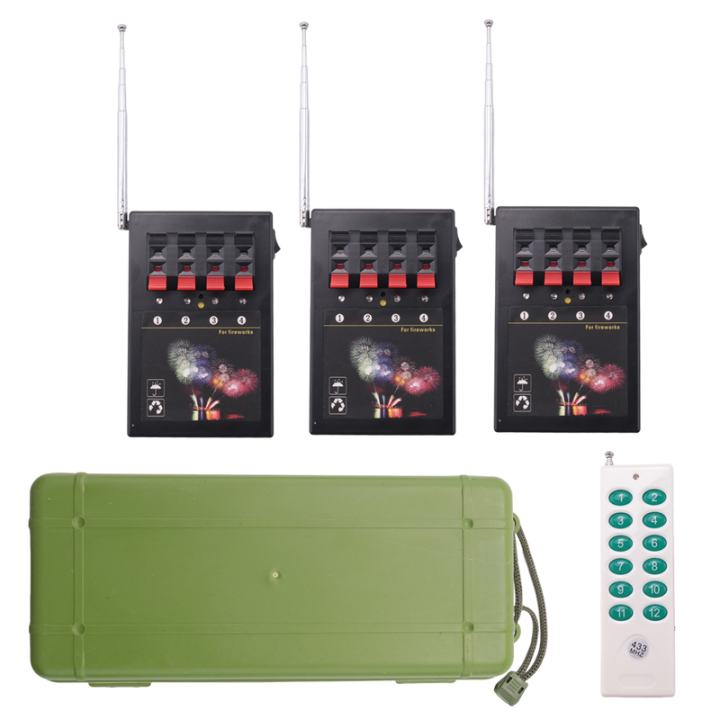 Cold Pyro Tech Firing System Machine 12 Cue Channel Cold Pyro Pyrotechnic Display ...