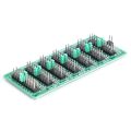 7 Decade 1R - 9999999R Programmable SMD Resistor Slide Resistor Board Step Accuracy 1R 1% 1/2 Watt Module 200V. 