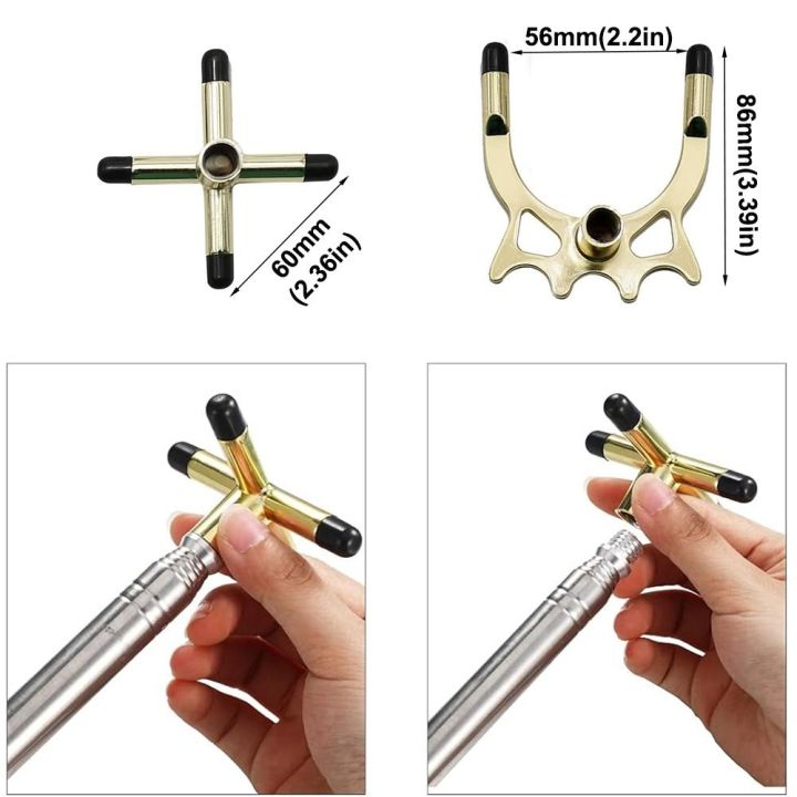 Professional%20Portable%20Snooker%20Bridge%20Head%20With%20Rubber%20Sleeves%20Metal%20High%20Low%20Fork%20Crosshead%20Pool%20Cue%20Stick%20-%20Image%202