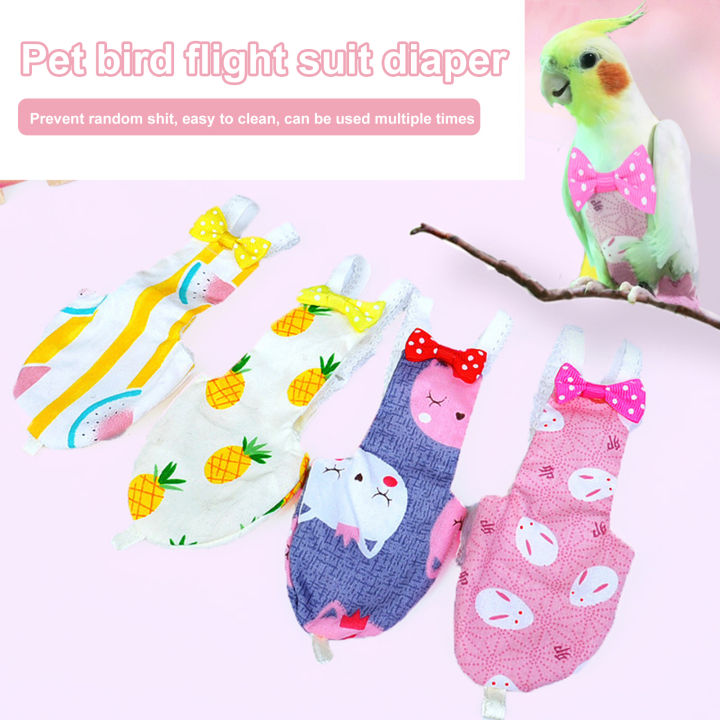 Parrot%20Costume%20Stylish%20Comfortable%20Parrot%20Diapers%20with%20Ideal%20for%20Feathered%20Friend%20Adjustable%20Shoulder%20Strap%20Bird%20Costume%20-%20Image%209