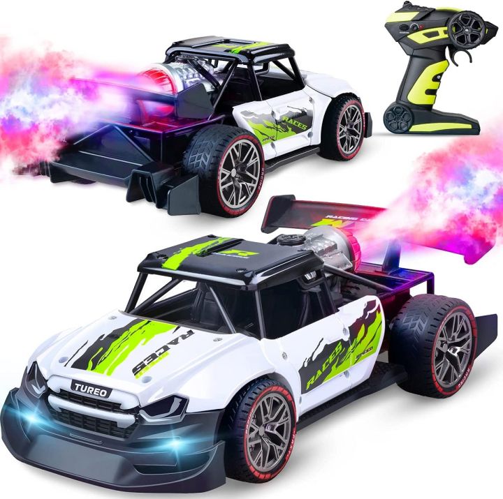 High Quality Fog Racer Remote Control Car, 1/16 Scales Drift Spray RC ...