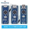 Nano With the bootloader compatible Nano 3.0 controller for arduino CH340 USB driver 16Mhz Nano v3.0 ATMEGA328P/168P. 