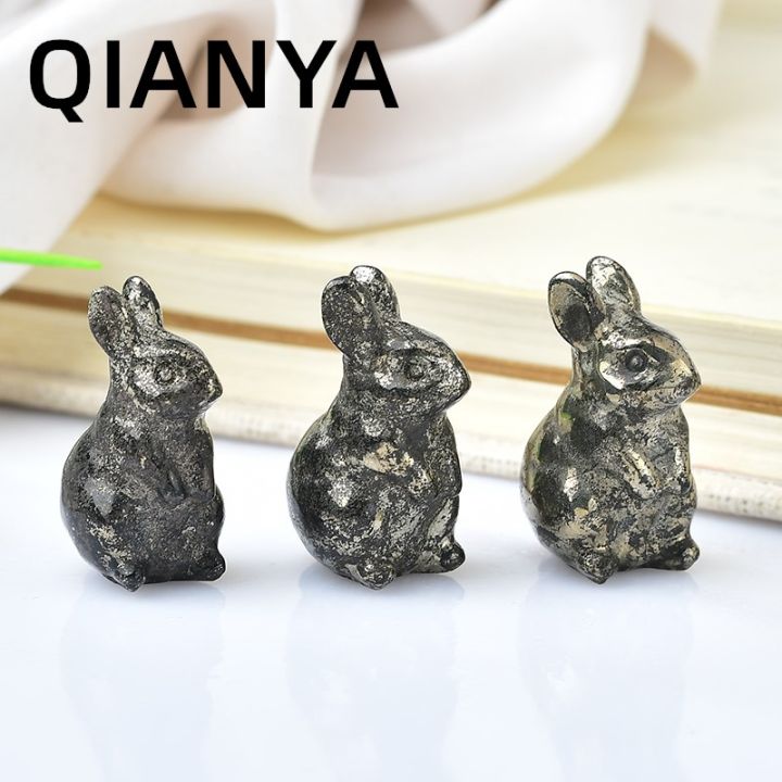 Natural%20Pyrite%20Mineral%20Crystal%20Carving%20Rabbit%20Animal%20Stone%20Craft%20Healing%20Reiki%20Home%20Decoration%20Figurines%20Ornament%20-%20Image%205