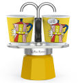 Moka Bialetti Set Mini Express Lichtenstein. 