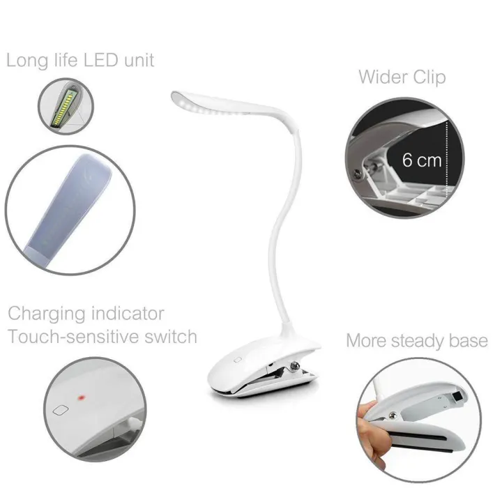 Office%20LED%20Lamp%20Reading%20Micro%20USB%20Connector%20Charging%20Desk%20Lamp%20(White%20Clamp%20Base)%20-%20Image%204