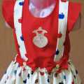 Casual Pinafore Dress For Kids. 