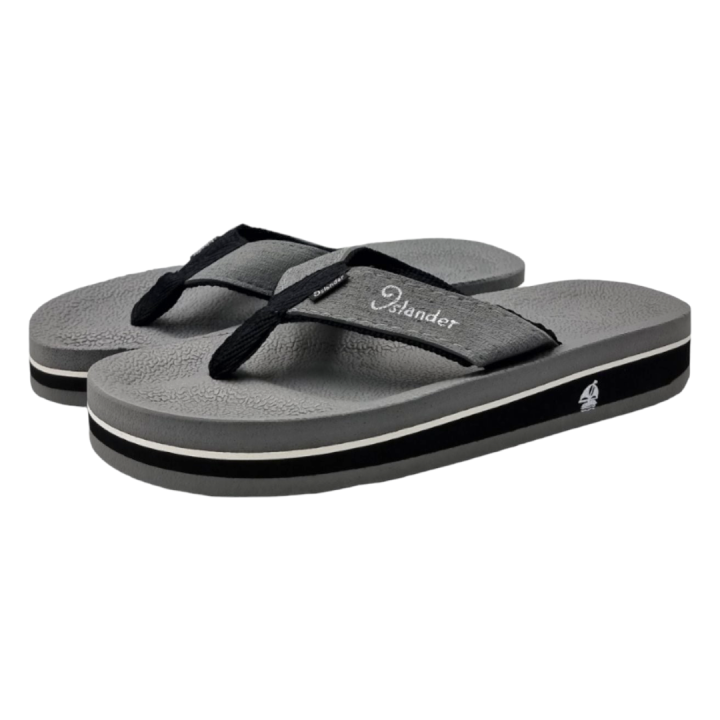 Islander%20Men's%20'Grey/Black'%20non-slip%20rubber%20soles%20100%25%20Authentic%20and%20Original%20color%20slippers%20(Makapal)%20-%20Image%202