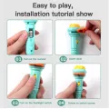 Flashlight Projector Torch Lamp Toy Cute Cartoon Creativity Toy Torch Lamp Flashlight Projector Toy Baby Sleeping Story Book New. 