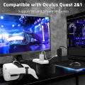 VR Link Cable for Oculus Quest 2/Pro, USB 3.0 Type a To C Cable for VR Headset Accessories and Gaming PC. 