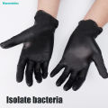 Black Kitchen Disposable Gloves Waterproof Thickened PVC Protective Gloves Kitchen Laboratory Cleaning Gloves. 