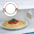 FS-4Pack Microwave Roller Ring Microwave Oven Turntable Ring Plate Tray Support Ring for Glass Plate Tray Supporting. 