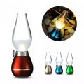 USB Charging Retro Candle Blow Led Table Light Restaurant LED Blowing Control Vintage Table Lamp,Electric Kerosene Lamp. 