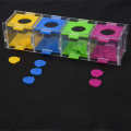 Parrot Puzzle Training Intellectual Development Color Separation Coin Box. 