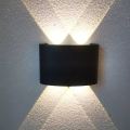 4W Two Way Lights for Wall Outdoor LED Light, Warm White, IP65 Waterproof Fancy Wall Lights, Up and Down Lights for Balcony, Porch, or Any Outdoor Indoor Space. 