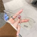 New Fashion Transparent Anti Blue Light Blocking Photochromic Eyewear Sunglass Uv400 Protection Glasses Flat Mirror Eyeglasses. 