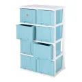 Phoenix 8 pcs Drawer Classic Cupboard -Heavy Duty Plastic - 2 years warranty. 