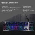 Fantech KX302s Mouse And Keyboard Combo 104Key English Keyboard 8000DPI Adjusted Professional Wired Mouse For Mouse Gamer. 