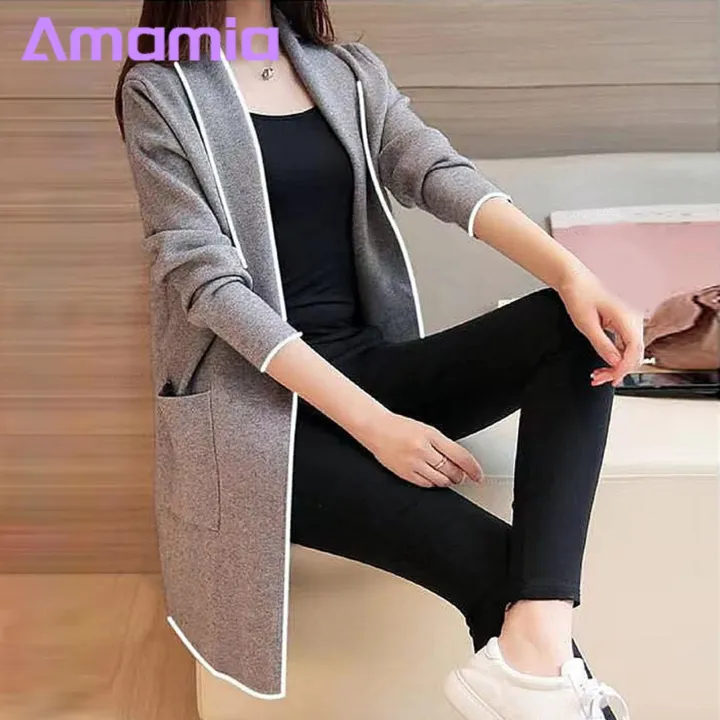 Women%20Winter%20Jacket%20Stylish%20Women's%20Fall%20Winter%20Jacket%20Open%20Stitch%20Cardigan%20Warm%20Coat%20with%20Pockets%20Southeast%20Asian%20Buyers'%20Favorite%20Spring%20Autumn%20Women%20Jacket%20-%20Image%202