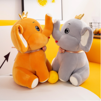 Crown Elephant Soft Toys Plush Toys Elephant Toys Best Kids Gift ( 70 cm) Soft Like Big Teddy Bear