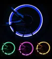 2 PCS Bicycle Valve Light Dust Cup Lights Bike Car Rim Lights Cycle Tyre Light With Batteries Riderz Bicycle Accessories Cycle Parts Equipment. 