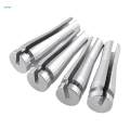 4x Car Door Latch Cable Repair , Replacement Aluminum Latch Lock Cable Ends for E350 Good Performance Easy Installation. 