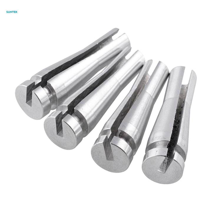 4x Car Door Latch Cable Repair , Replacement Aluminum Latch Lock Cable Ends for E350 Good Performance Easy Installation