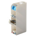 ABS material Multi-functional Simple vertical pen holder can Save up to 80% of the space on the desktop. 