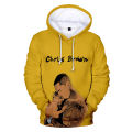 Popular Chris Brown 3D hoodies sweatshirt men women kids fashion print hip hop singer breezy pullover High Street Men's hoodies. 
