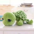 Baby Gift Kids Short Plush Parent-child Doll Animal Cartoon Big Eyes Tortoise Green Tortoise Plush Toy Turtle Stuffed Toy. 
