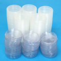 80ml Disposable Plastic Transparent Cup With Lid Jelly Yogurt Mousse Jam Seasoning Cup Packaged Food Container. 