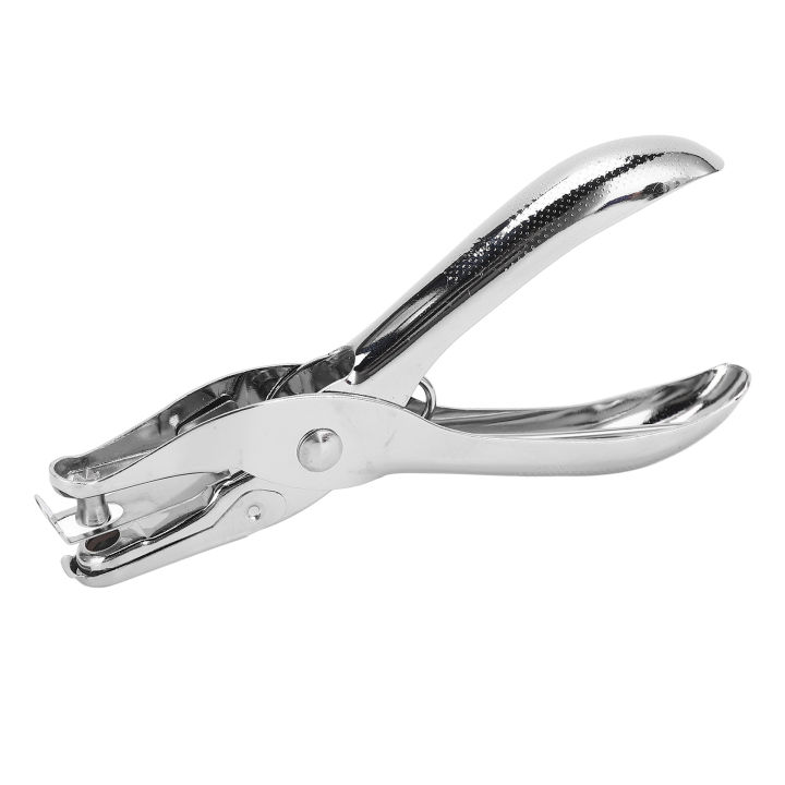 Hole Punch, Paper Hole Punch 8 Sheets Capacity 6mm Diameter Punching for Office