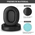 Ear Cushions Memory Foam Earpads Cover Replacement Ear Pads for ATH M50X Fits Audio Technica M40X M30X M20 Black. 