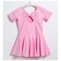 Children's Dancing Clothes Spring and Summer Ballet Dance Dress Girls' Long-Sleeved Examination Exercise Clothing Dancing Dress Short-Sleeved Dance Clothing. 
