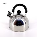 Stainless Steel Whistling Tea Kettle Tea Pot |Tea Kettles Stovetop Large Capacity, Capsule Base Tea Pots for Stove Top (Silver Tone) -1L, 2L, 3L. 