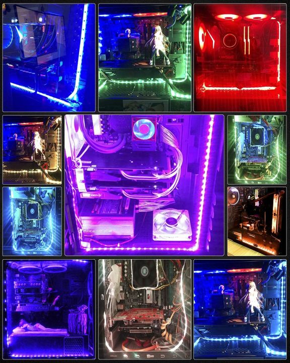 Ws2812b%20Rgb%20Led%20Strip%205v%203%20Pin%20Addressable%20Led%20Headers%20Pc%20For%20Aura%20Sync%20/%20Mystic%20Sync%20/%20Rgb%20Fusion%202.0%20-%20Image%207