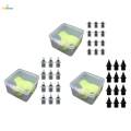 12 Pieces Track Spikes Short Running Shoes Climbing High Jump Replacement 3.2mm. 