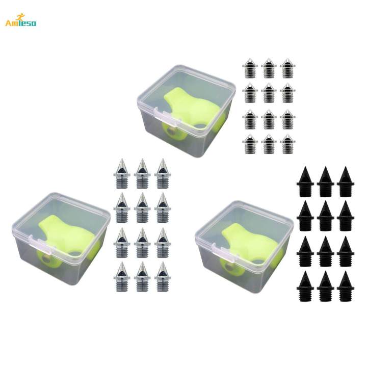 12 Pieces Track Spikes Short Running Shoes Climbing High Jump Replacement 3.2mm