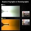 2X HB4 9006 LED Fog Light Bulb Advanced 3030 SMD Daytime Running DRL Lamp, Cool White 6000K. 