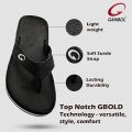 GAMBOL Men's Flip Flops - Beach Style and Comfort - Ideal Footwear for Casual Occasions - Suede Fit with GBOLD Flip Flop Technology - Simple & Lightweight for Travel. 