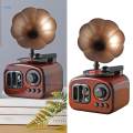 Classical Retro Gramophone Art Music Box Home Desktop Decoration Crafts. 