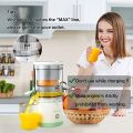 Mini Portable Electric Juicer, USB Press, Manual Juicer, 330ML Cup, Personal Food Processor, Juice Extractor. 