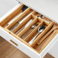 Bamboo Cutlery Tray Kitchen Drawer Organizer Separation Cutlery Organizer For Spoon Fork Knife Shelf Tableware Storage Box Cutlery Holder. 