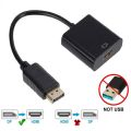 DP to HDTV Adapter DP Display Port Male To HDMI Female Cable Converter Adapter Cable For Laptop PC. 