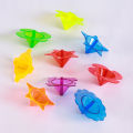 100pcs Mini Spinning S Flashing Novelty Bulk Kids Spin Toys Party Favors Bundle Pack Plastic S Gyroscopes Toy. 