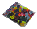 Elastic Hair Bands Ties Girl, Small Size Rubber Band Ponytail Holders (100 PCS). 