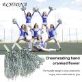 Durable Pe Material Pom Poms Colorful Metallic Cheerleading Pom Poms for Women Girls Spirited Sports Dance Props Metallic Foil Cheerleading Pom Poms. 