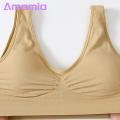 Amamia Women Brassieres Breathable Plus Size Wide Shoulder Strap Lady Bras Vest. 