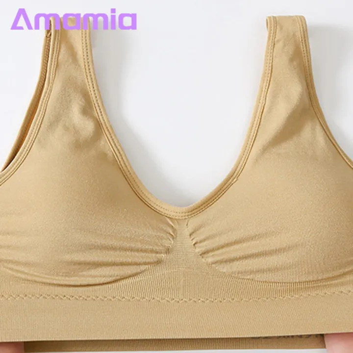 Amamia%20Women%20Brassieres%20Breathable%20Plus%20Size%20Wide%20Shoulder%20Strap%20Lady%20Bras%20Vest%20-%20Image%203