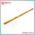 Hui 44CM Chinese Traditional 6 Hole Bamboo Flute Vertical Flute Musical Instrument. 